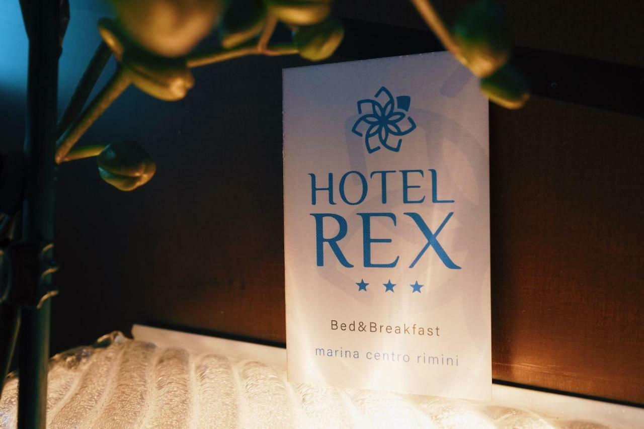 Hotel Rex リミニ エクステリア 写真